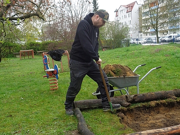 Markus bereitet alles vor